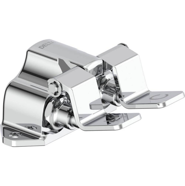 Delta Commercial - Commercial 54T5: Wall Mount Double-Pedal Surgeon''s Scrub-up - Chrome
