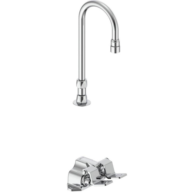 Delta Commercial - Commercial 54T5: Floor-Mount Double-Pedal Surgeon's Scrub-up - Chrome