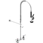 Delta Commercial - Commercial 55C: Pre-Rinse 8'' Wall Mount Faucet - Chrome
