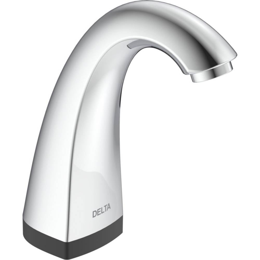 Delta Commercial - Commercial 590TP: Electronic Lavatory Faucet with Proximity Sensing Technology - Plug-In Power - Chrome