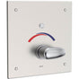 Delta Commercial - Commercial 860T: Electronic Shower Trim with Push Button Activator- Battery - Chrome