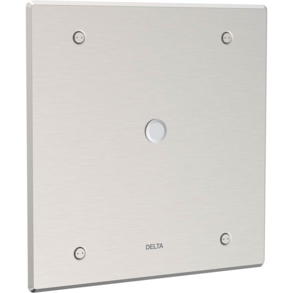 Delta Commercial - Commercial 860T: Electronic Shower Trim with Push Button Activator- Battery - Chrome