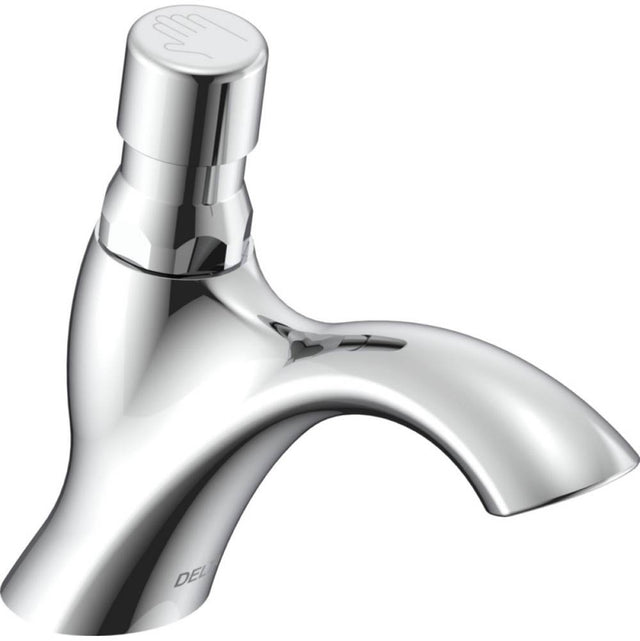 Delta Commercial - Commercial 87T: Push Button Metering Faucet - Chrome