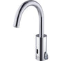 Delta Commercial - Commercial DEMD: Battery Operated Electronic Faucet with Above Deck Mixer - Chrome