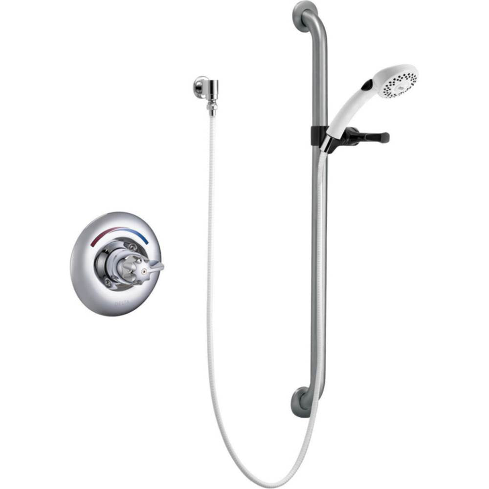Delta Commercial - Commercial T13H: Universal Shower Trim - Chrome