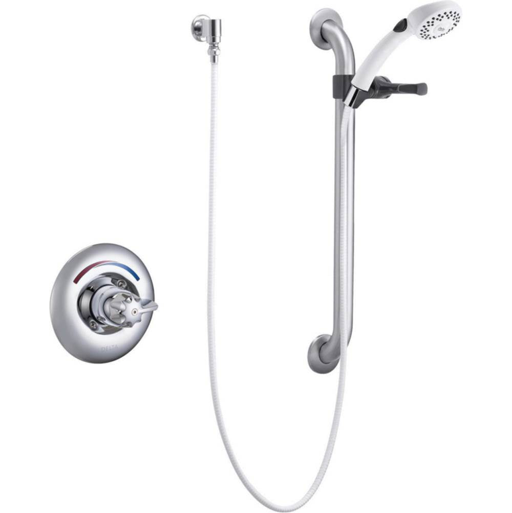Delta Commercial - Commercial T13H: Universal Shower Trim - Chrome