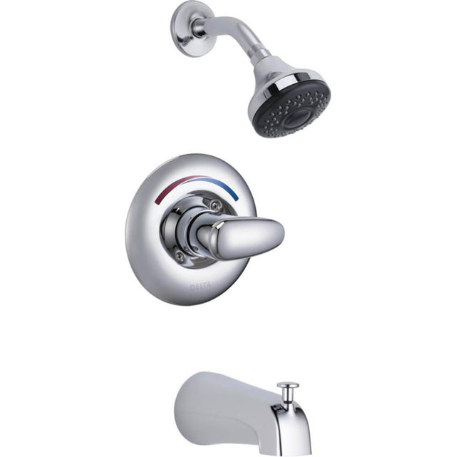 Delta Commercial - Commercial T13H: Monitor 13 Series Tub and Shower Trim - Chrome