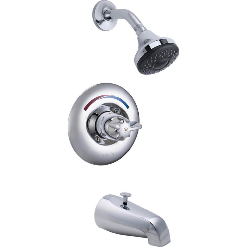Delta Commercial - Commercial T13H: Monitor 13 Series Tub and Shower Trim - Chrome