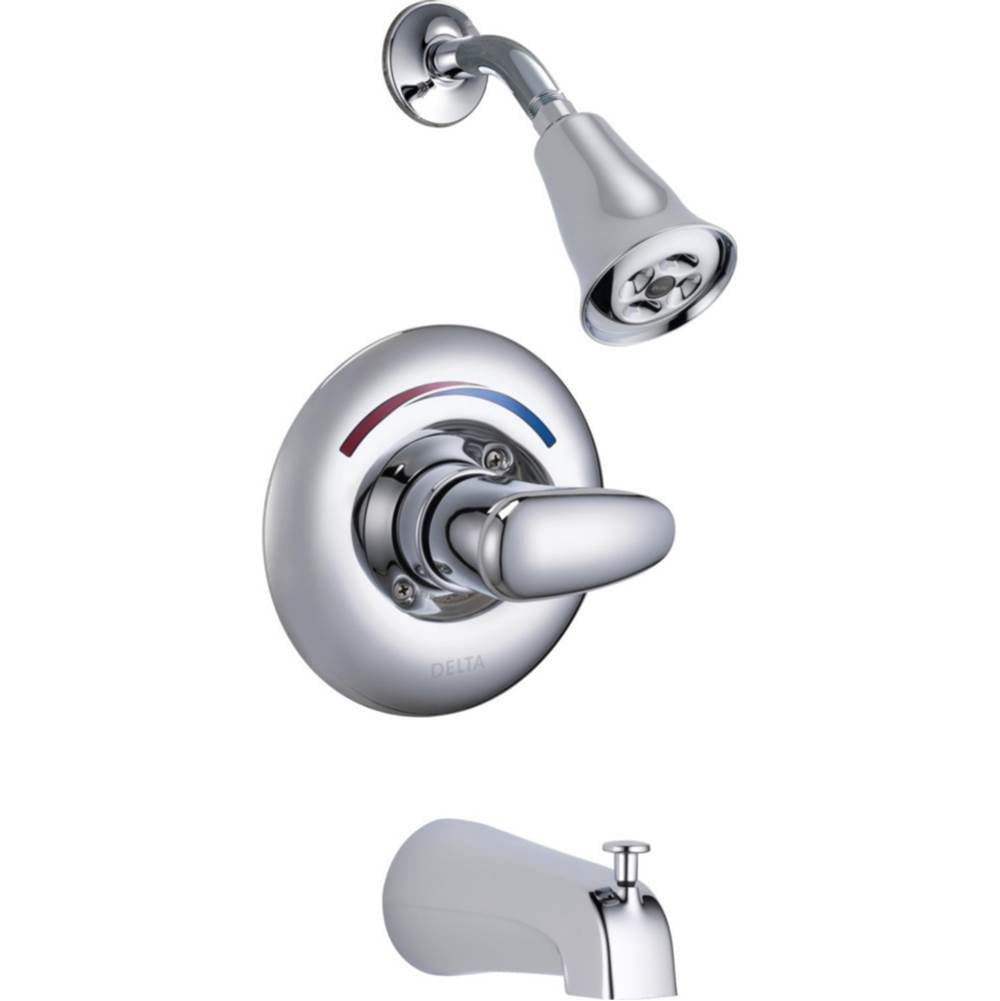 Delta Commercial - Commercial T13H: Monitor 13 Series Tub and Shower Trim - Chrome