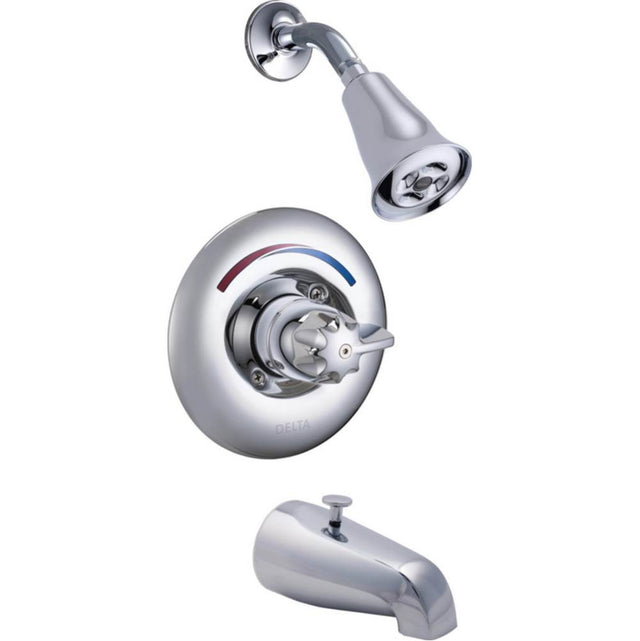 Delta Commercial - Commercial T13H: Monitor 13 Series Tub and Shower Trim - Chrome