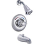 Delta Commercial - Commercial T13H: Monitor 13 Series Tub and Shower Trim - Chrome