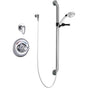 Delta Commercial - Commercial T13H: Universal Dual Shower Trim, Diverter, Hand Shower, and Grab Bar - Chrome