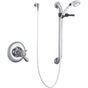 Delta Commercial - Commercial T17TH: Universal Thermostatic Valve Trim with Hand Shower and Grab Bar - Chrome