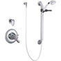 Delta Commercial - Commercial T17TH: Universal Dual Shower Trim, Diverter, Hand Shower, and Grab Bar - Chrome