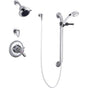 Delta Commercial - Commercial T17TH: Universal Dual Shower Trim, Diverter, Hand Shower, and Grab Bar - Chrome