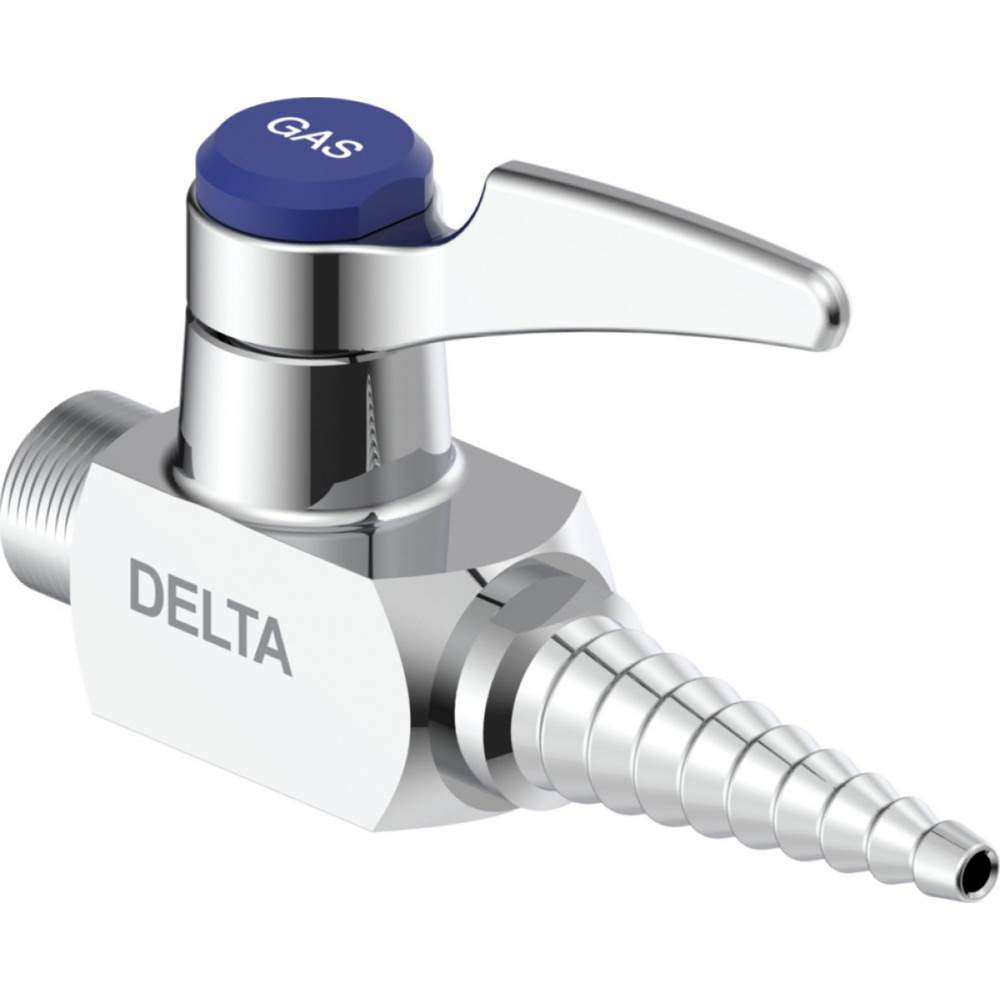 Delta Commercial - Commercial W62 Series Ball Valve: Wall Mount Ball Valve Hose Cock - Chrome
