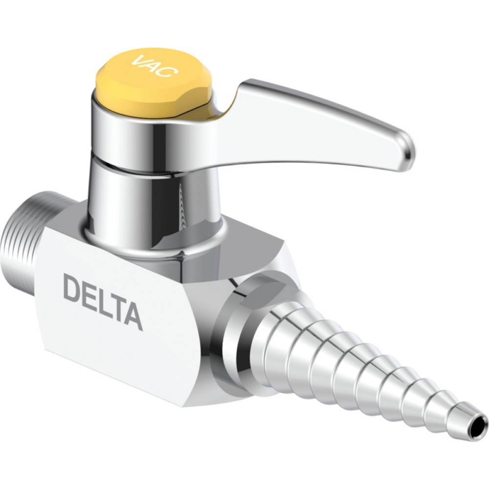 Delta Commercial - Commercial W62 Series Ball Valve: Wall Mount Ball Valve Hose Cock - Chrome