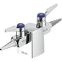 Delta Commercial - Commercial W62 Series Ball Valve: Deck Mount Turret Ball Valve Hose Cocks at 180 Degrees - Chrome
