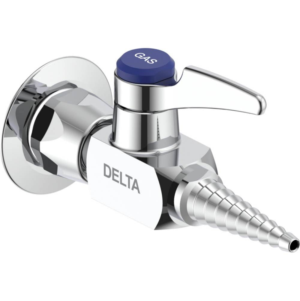 Delta Commercial - Commercial W62 Series Ball Valve: Wall Mount Ball Valve Hose Cock - Chrome