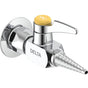 Delta Commercial - Commercial W62 Series Ball Valve: Wall Mount Ball Valve Hose Cock - Chrome
