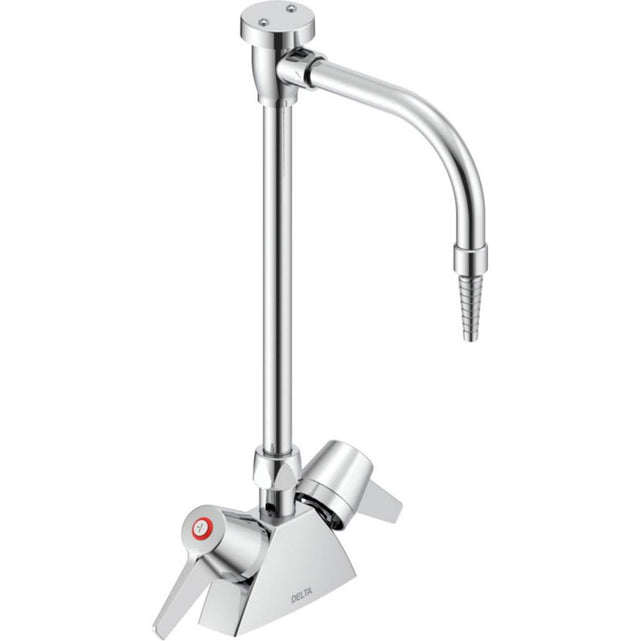 Delta Commercial - Commercial W67 Series Mixing Faucet: Two Handle 2 3/4'' Deck Mount Laboratory Mixing Faucet - Chrome
