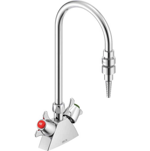 Delta Commercial - Commercial W67 Series Mixing Faucet: Two Handle 2 3/4'' Deck Mount Laboratory Mixing Faucet - Chrome
