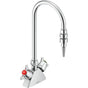 Delta Commercial - Commercial W67 Series Mixing Faucet: Two Handle 2 3/4'' Deck Mount Laboratory Mixing Faucet - Chrome