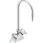 Delta Commercial - Commercial W67 Series Mixing Faucet: Deck Mount Faucet - Chrome