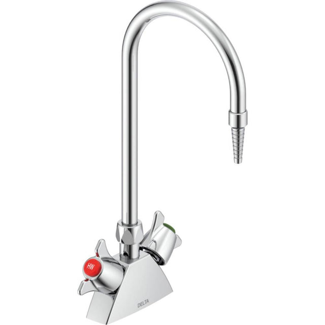 Delta Commercial - Commercial W67 Series Mixing Faucet: Two Handle 2 3/4'' Deck Mount Laboratory Mixing Faucet - Chrome