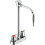 Delta Commercial - Commercial W67 Series Mixing Faucet: Two Handle 4'' Deck Mount Laboratory Mixing Faucet - Chrome