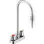 Delta Commercial - Commercial W67 Series Mixing Faucet: Two Handle 4'' Deck Mount Laboratory Mixing Faucet - Chrome