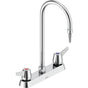 Delta Commercial - Commercial W67 Series Mixing Faucet: Deck Mount Faucet - Chrome