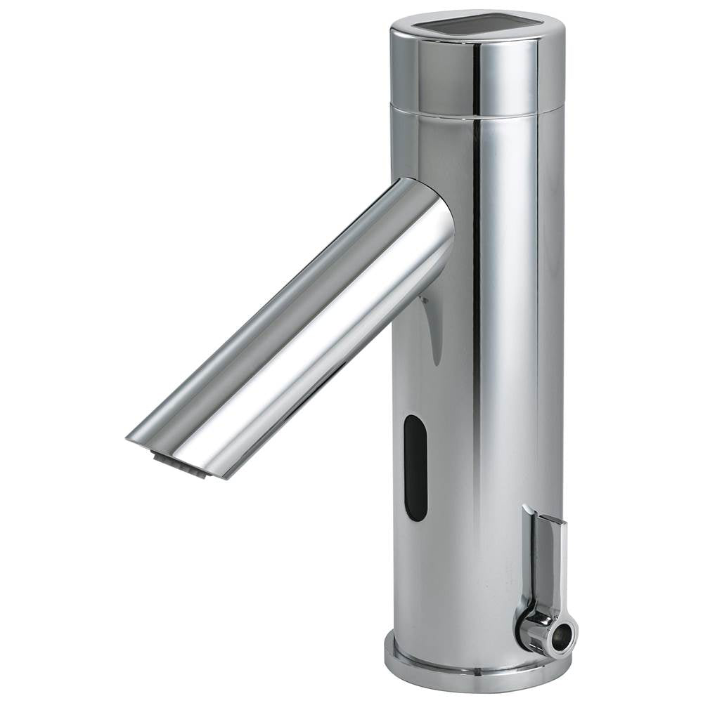 Delta Commercial - Commercial DEMD: Electronic Solar Bathroom Faucet with Side Mixer - Chrome
