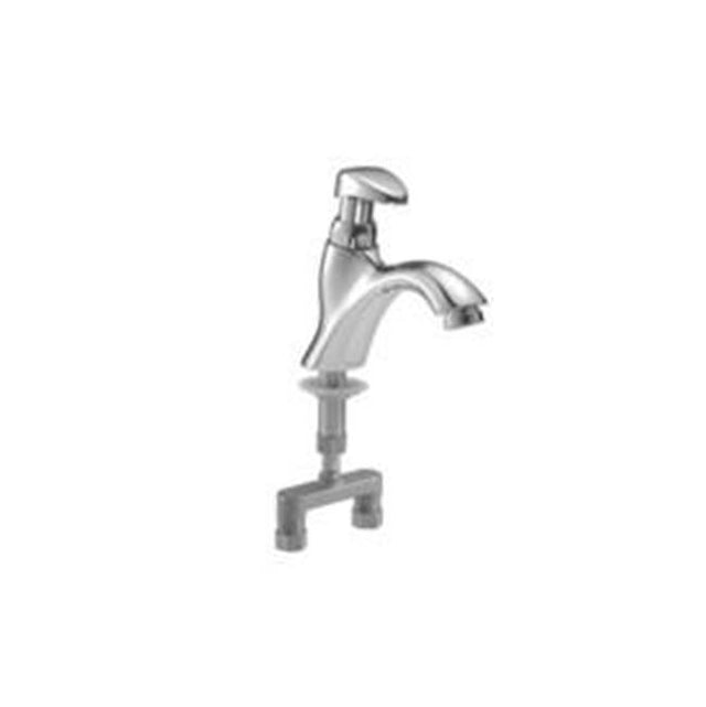 Delta Commercial - Commercial 87T: Single Hole Metering Slow-Close Bathroom Faucet - Chrome