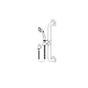 Delta Commercial - Commercial HDF: Single-Setting Hand Shower w/ Grab Bar & Elbow - Stainless And White