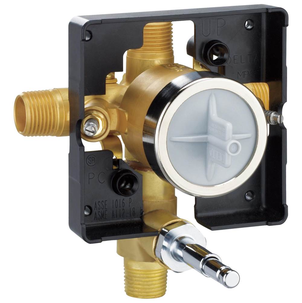 Delta Commercial - Commercial Other: MultiChoice Universal Tub/Shower Rough Push-Button Diverter - Not Applicable