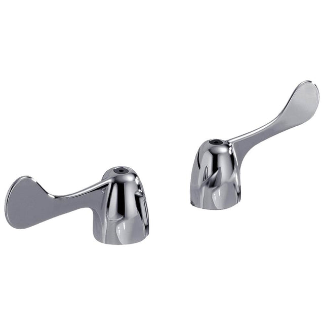 Delta Commercial - Commercial HDF: Metal Wrist Blade Handle Set - HDF - Chrome