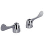 Delta Commercial - Commercial HDF: Metal Wrist Blade Handle Set - HDF - Chrome