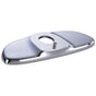 Delta Commercial - Commercial HDF: Center Cover Plate - 4'' - Chrome