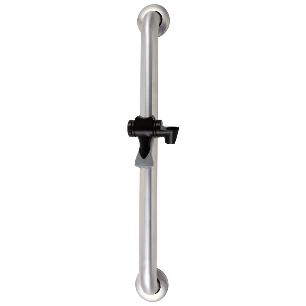 Delta Commercial - Commercial HDF: Grab Bar w/Adjustable Slide - 24'' - Chrome