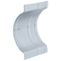 Delta Commercial - Commercial Commercial Misc: Recessed Wall Clamp Zinc Plated - Chrome