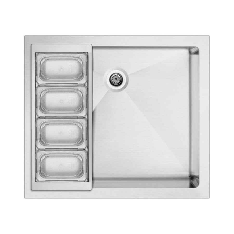 DCS - Beverage Chiller and Sink 25'' - Stainless Steel
