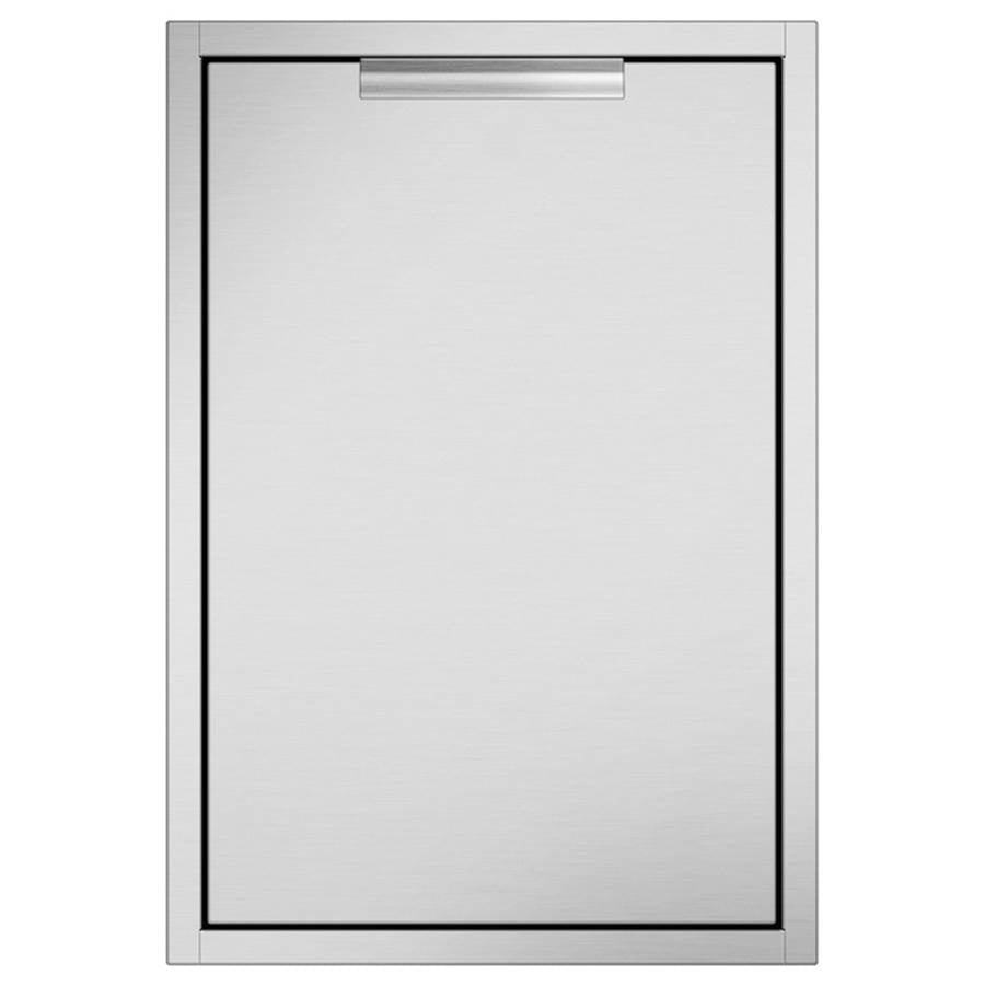 DCS - Double Trash or Recycle Bin 20'' - Stainless Steel