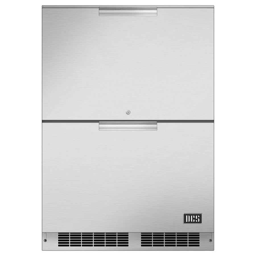 DCS - Double Refrigerator Drawer 24'' - Stainless Steel