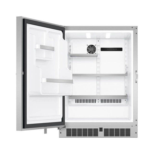 DCS - Outdoor Refrigerator Left Hinge 24'' - Stainless Steel