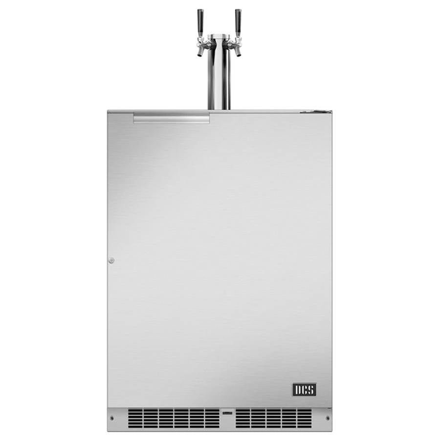 Keg and Beer Dispenser Double Tap Right Hinge 24''