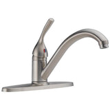 Delta Faucet - 134 / 100 / 300 / 400 Series Single Handle Kitchen Faucet - Stainless