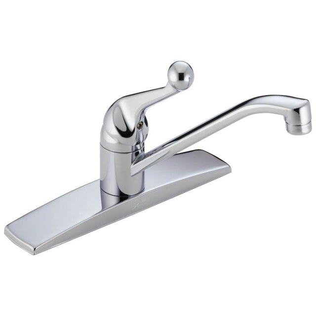 Delta Faucet - 134 / 100 / 300 / 400 Series Single Handle Kitchen Faucet - Chrome