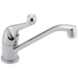 Delta Faucet - 134 / 100 / 300 / 400 Series Single Handle Kitchen Faucet - Chrome