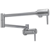 Delta Faucet - Other Contemporary Wall Mount Pot Filler - Arctic Stainless